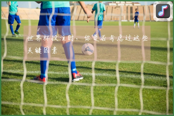 世界杯投注时，你是否考虑过这些关键因素