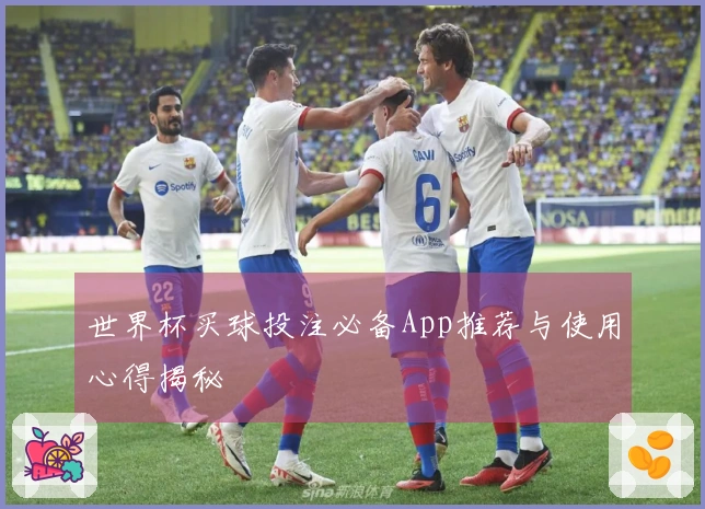 世界杯买球投注必备App推荐与使用心得揭秘