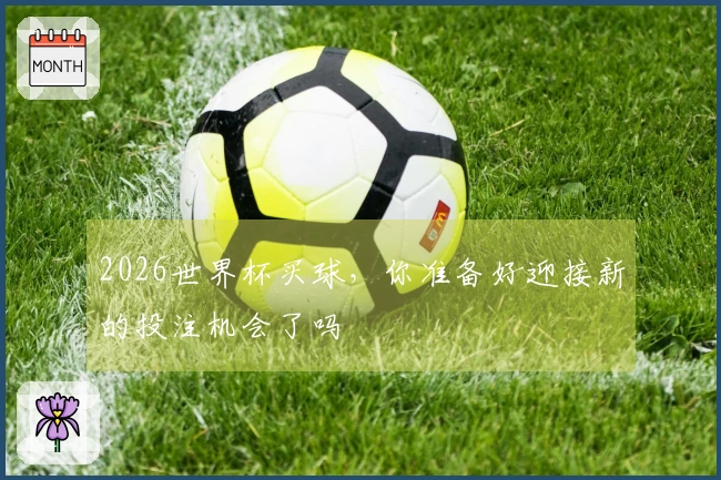 2026世界杯买球，你准备好迎接新的投注机会了吗