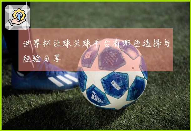 世界杯让球买球平台有哪些选择与经验分享