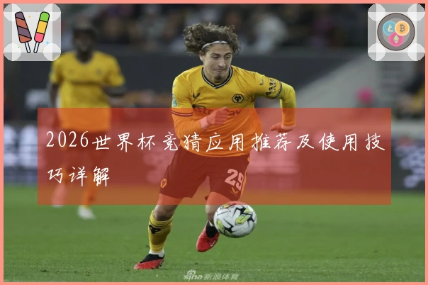 2026世界杯竞猜应用推荐及使用技巧详解